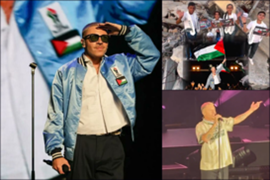 Macklemore, konserinde “Özgür Filistin, özgür Sudan, özgür Lübnan” diye haykırdı