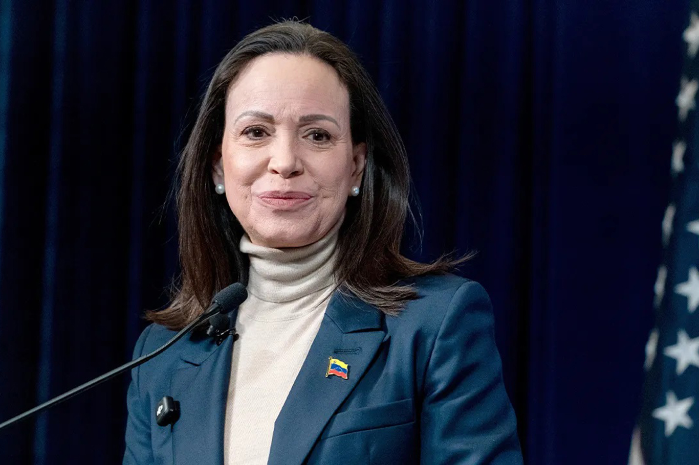 Venezuelalı muhalif lider María Corina Machado ülkesine döndü