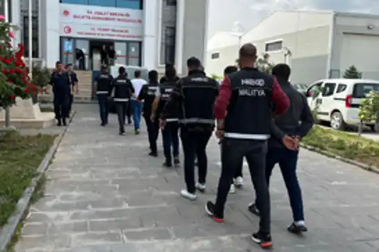 Malatya'da uyuşturucudan 11 tutuklama