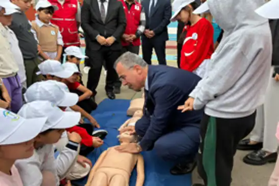 Diyarbakır’da öğrenciler sağlık konularında bilgilendirildi