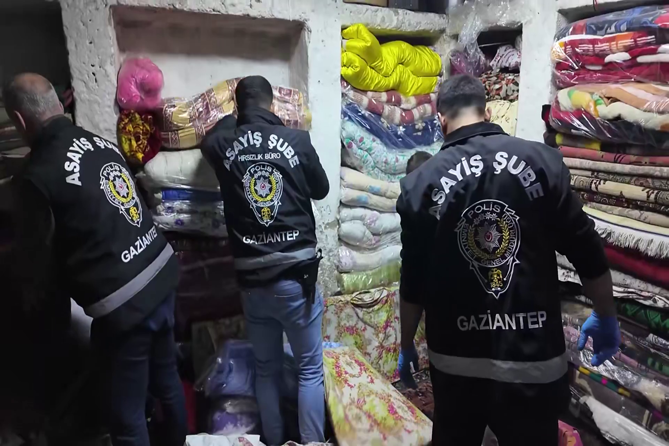Gaziantep'te hırsızlık yapan 4 şüpheli yakalandı