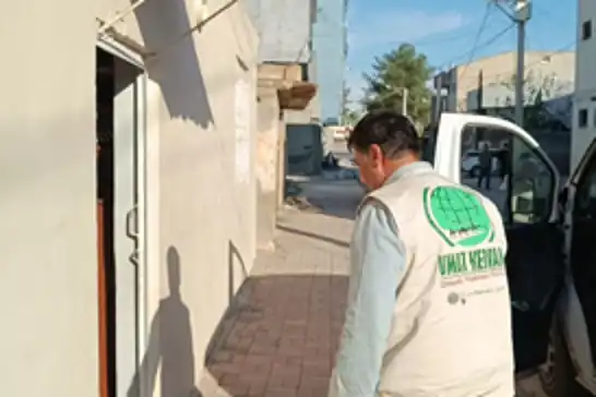 Umut Kervanı'ndan Kızıltepe’de onlarca aileye gıda yardımı
