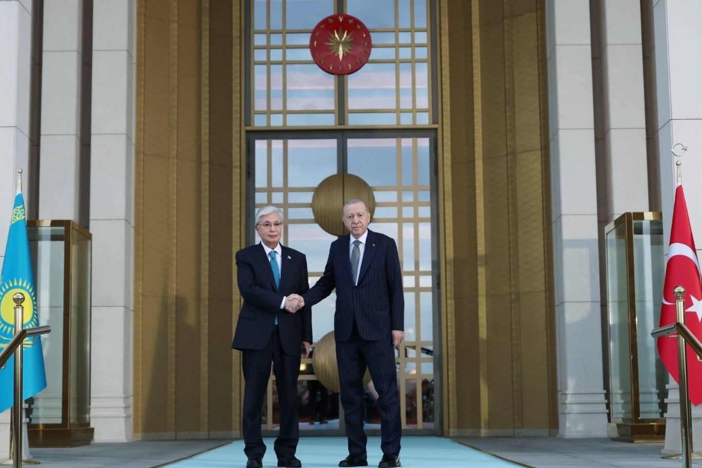 Kazakh President Tokayev arrives in Ankara for official visit