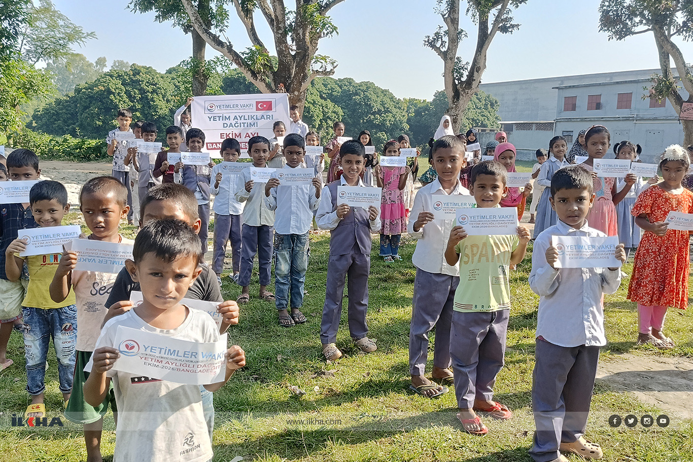 Orphans Foundation delivers monthly allowances to underprivileged children in Bangladesh