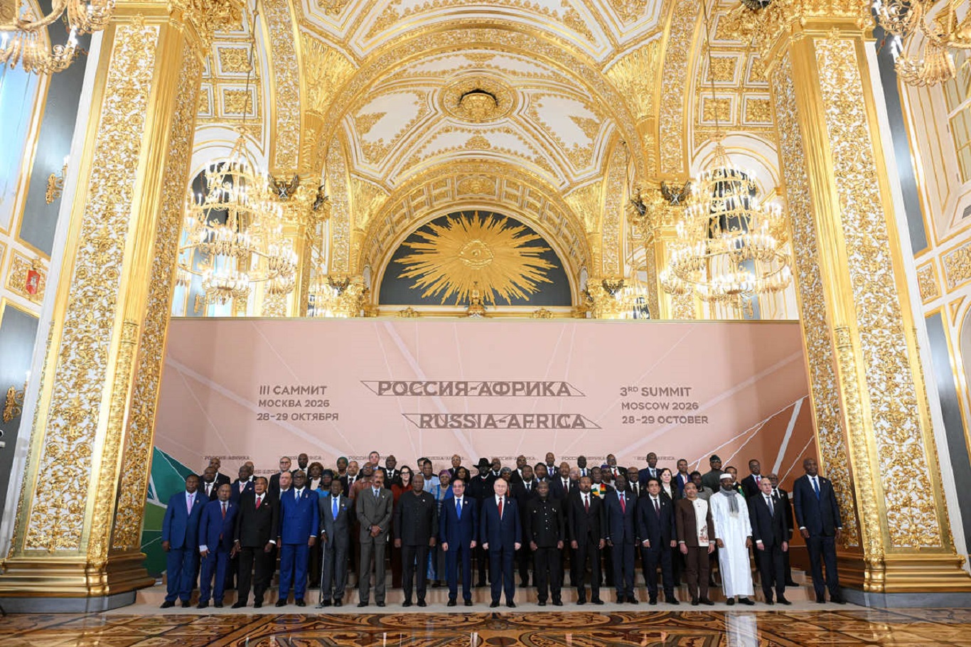 Putin hosts Russia-Africa summit in Moscow