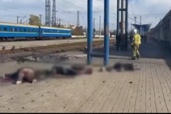 Rusya, Ukrayna'nın Dinyeper kentindeki tren istasyonunu vurdu: 13 ölü