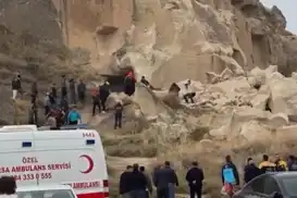 Li Kapadokyayê dûxaneke periyan hilweşiya: 2 mirî (HAT NÛKIRIN )
