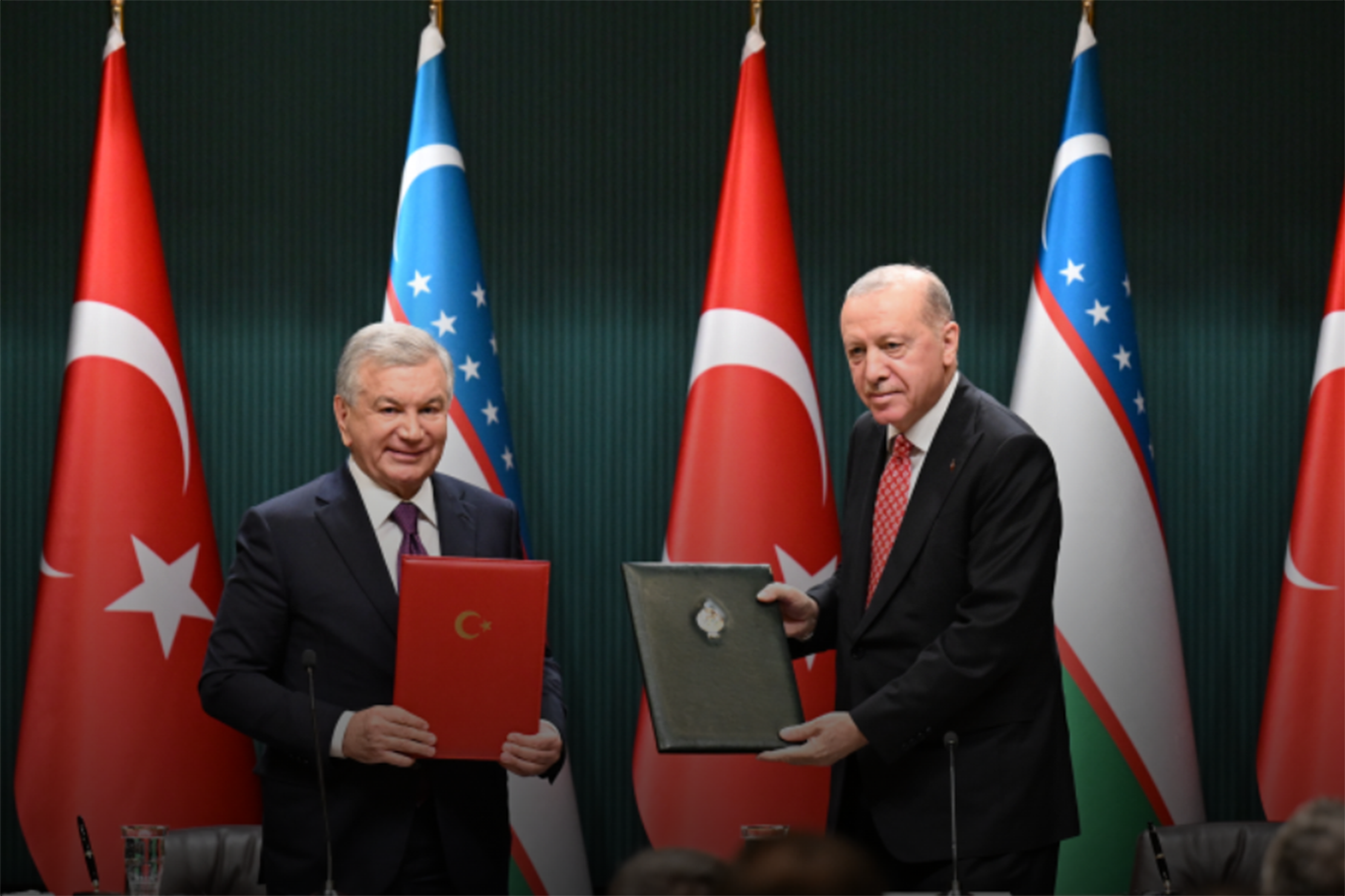 Türkiye ile Özbekistan arasında 5 anlaşma imzalandı
