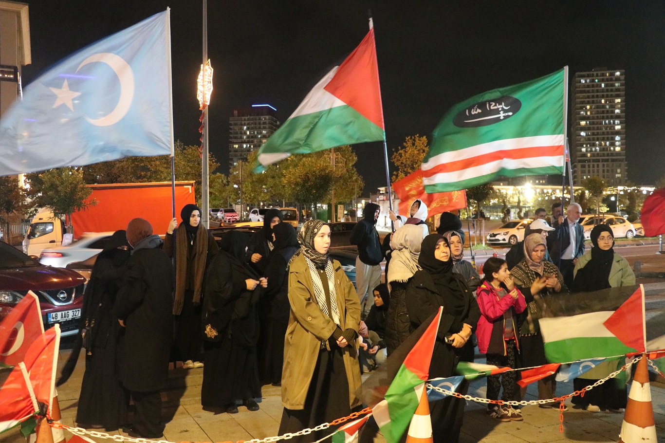 Filistin direnişine direnişle destek: 341 gündür eylemlerini sürdürüyorlar