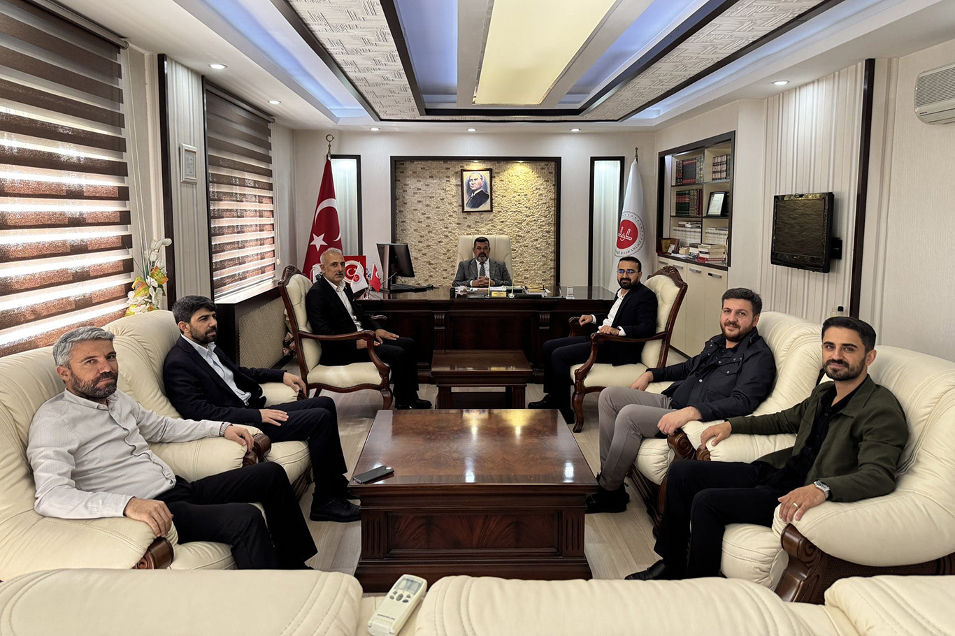HÜDA PAR Batman İl Başkanlığından Müftü Durmuş'a ziyaret