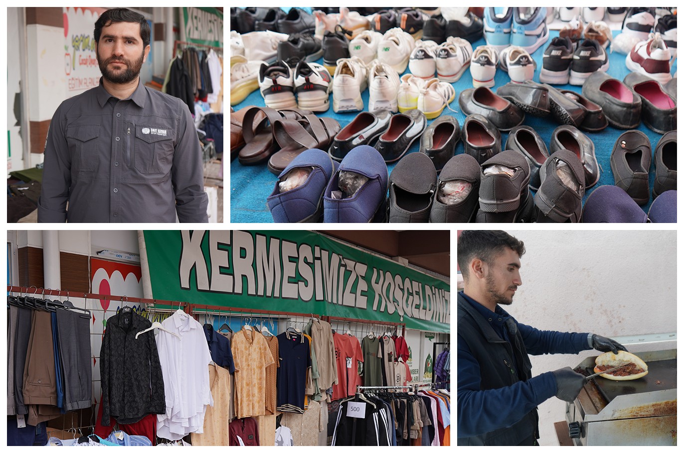 Konya Umut Kervanı’nın yetim ve ihtiyaç sahipleri yararına düzenlediği kermes başladı