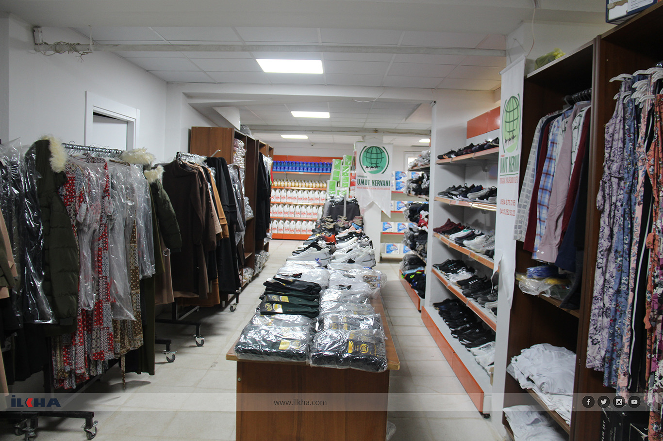 Hope Caravan Foundation opens social market for needy families in Diyarbakır