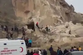 Hejmara qurbaniyên hilweşîna dûxana periyan li Kapadokyayê gihîşt 3 kesan