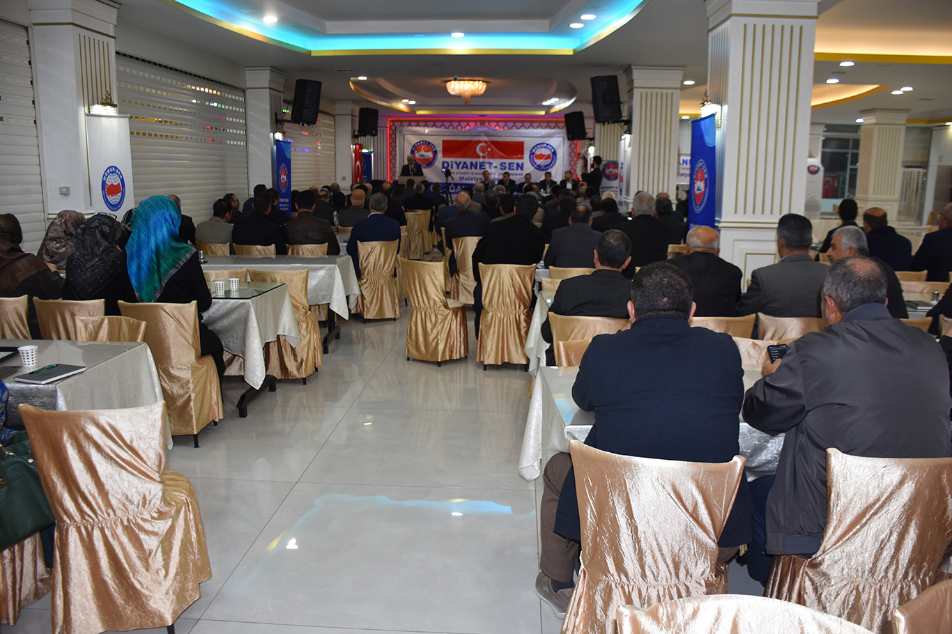 Diyanet-Sen Malatya Şubesinde Mehmet Engin yeniden başkan seçildi