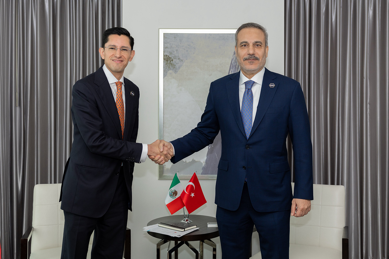 Dışişleri Bakanı Fidan, Meksika Dışişleri Bakanı Alvarez ile görüştü