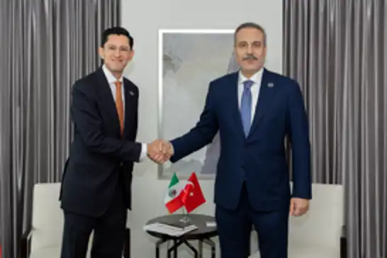 Dışişleri Bakanı Fidan, Meksika Dışişleri Bakanı Alvarez ile görüştü