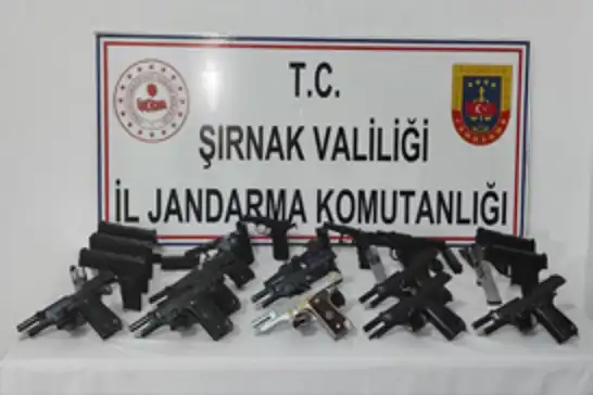 Şırnak’ta 3 tır'da silah ve uyuşturucu madde ele geçirildi