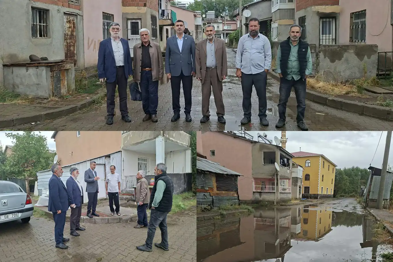HÜDA PAR Bingöl İl Başkanlığı'ndan Aftor Küme Evleri sakinlerine ziyaret