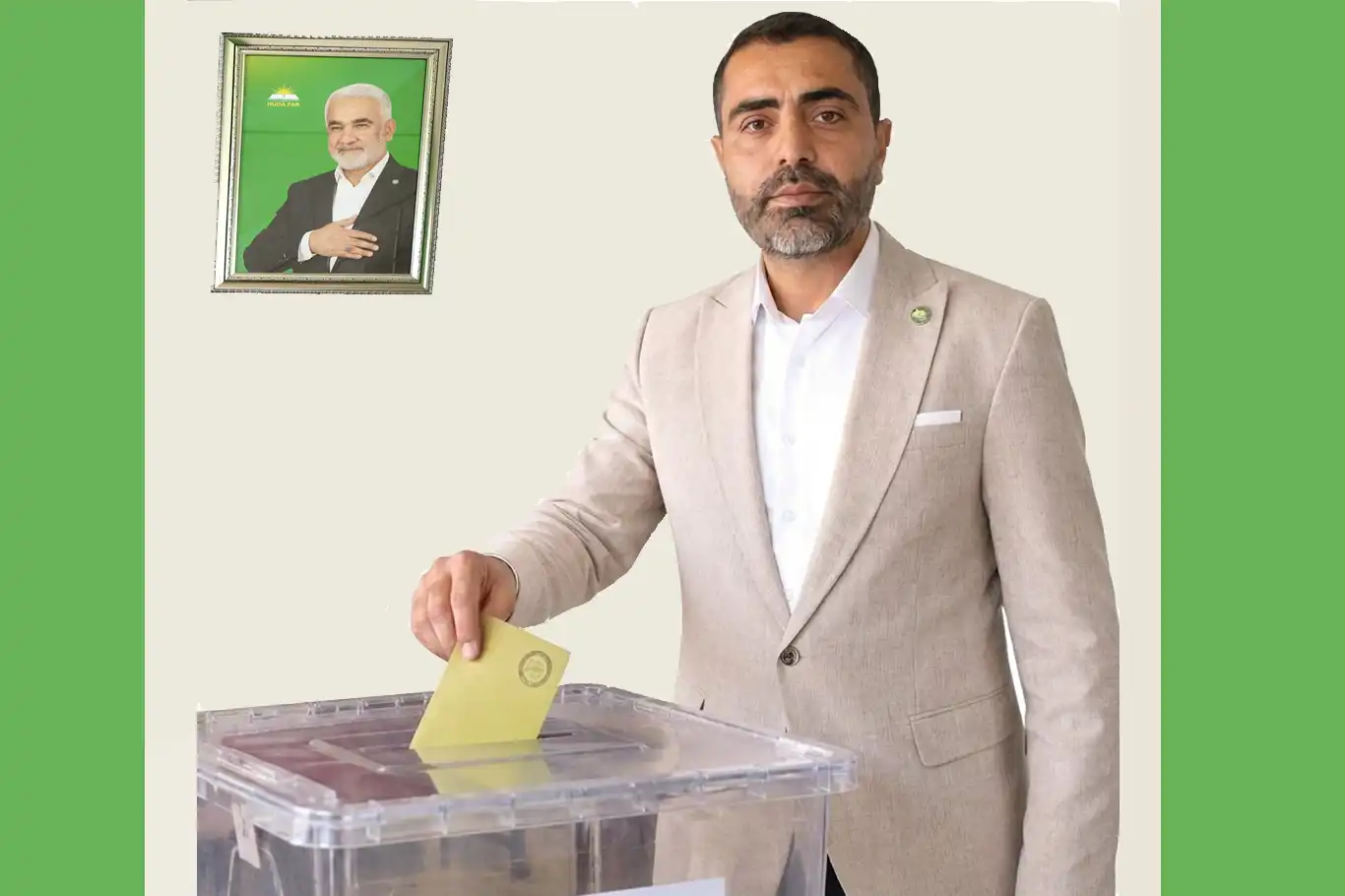 HÜDA PAR Kilis İl Başkanı Kiriş güven tazeledi
