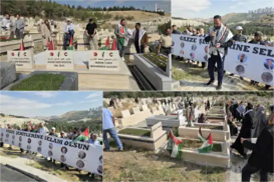 Ankara'da "Gazze Şehitlerini Anma ve Dua" programı düzenlendi