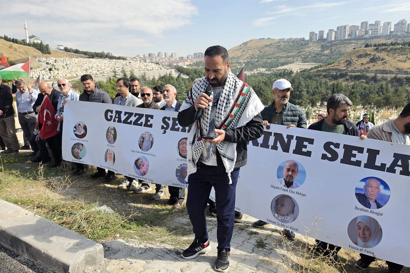 Ankara'da "Gazze Şehitlerini Anma ve Dua" programı düzenlendi