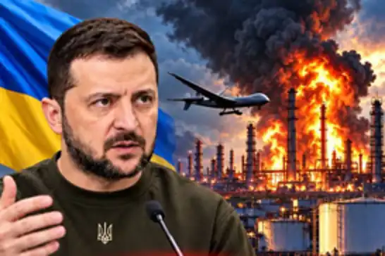 Zelenski'den Rusya'ya açık tehdit: Rafineriler ve enerji tesisleri hedefte