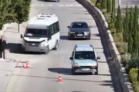 Denetimden kaçmaya çalışan minibüs sürücüsüne para cezası