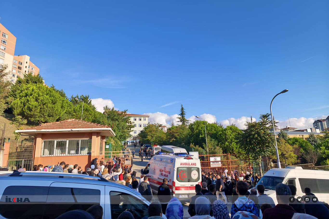 Eight students injured in stabbing at Istanbul middle school