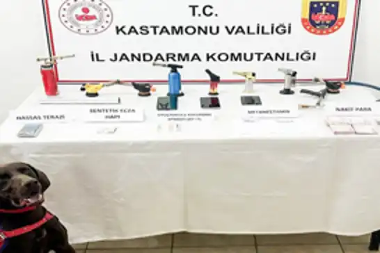 Kastamonu'da uyuşturucu operasyonu: Bir şüpheli tutuklandı