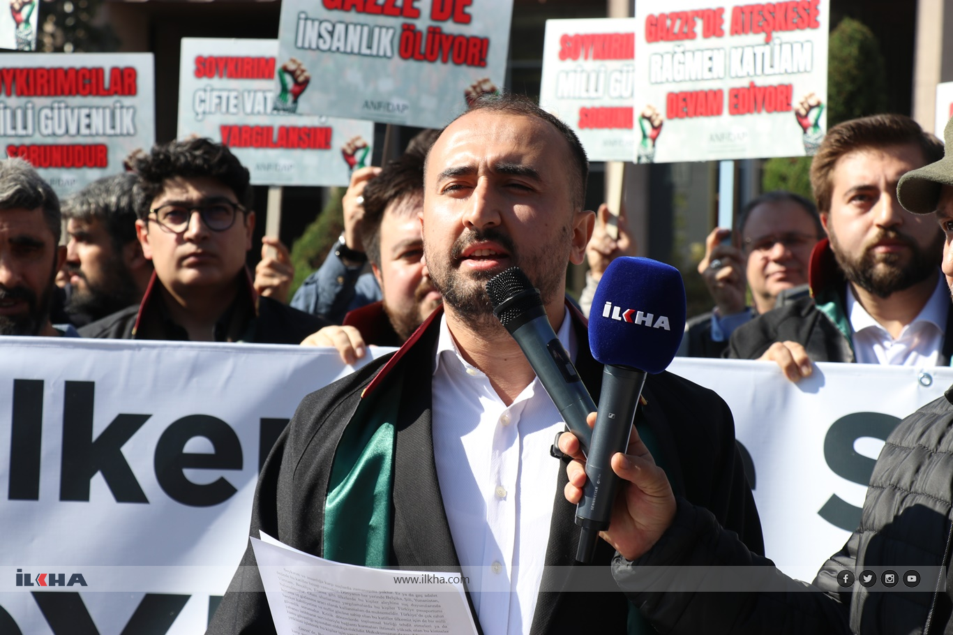 ANFİDAP calls for prosecution of dual citizens accused of Gaza war crimes