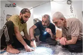 گردان‌های قسام تصاویر جدیدی از شهید یحیی سنوار منتشر کردند
