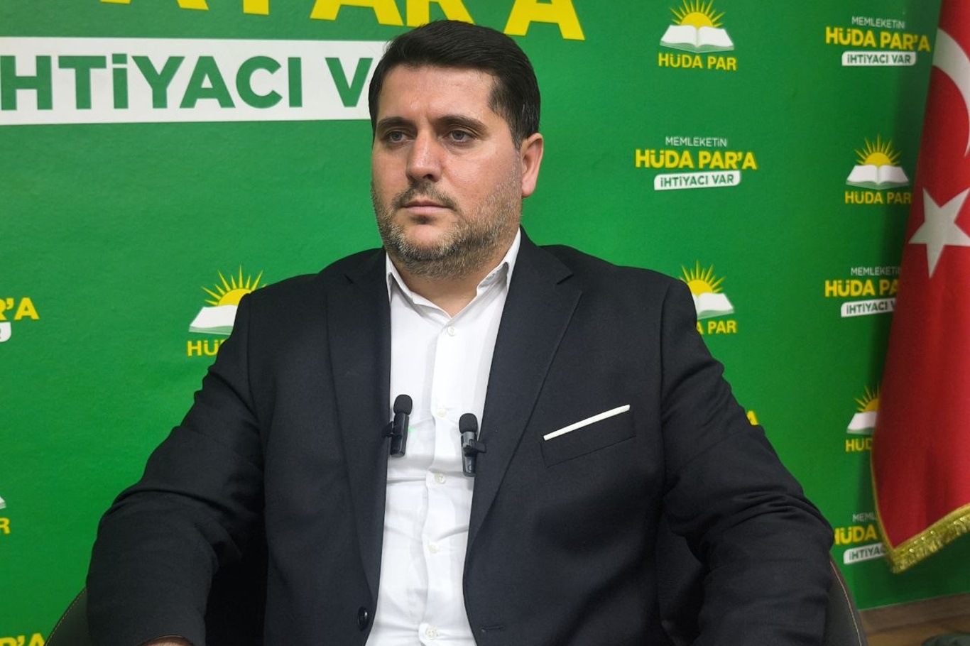 HÜDA PAR İl Başkanı Durmaz Yasin Börü ve arkadaşlarının yolu yolumuz, davaları davamızdır