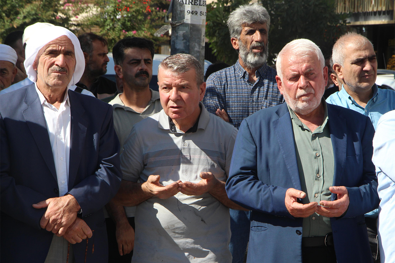 Mardin Kızıltepe’de Aksa Tufanı’nın yıl dönümünde basın açıklaması düzenlendi