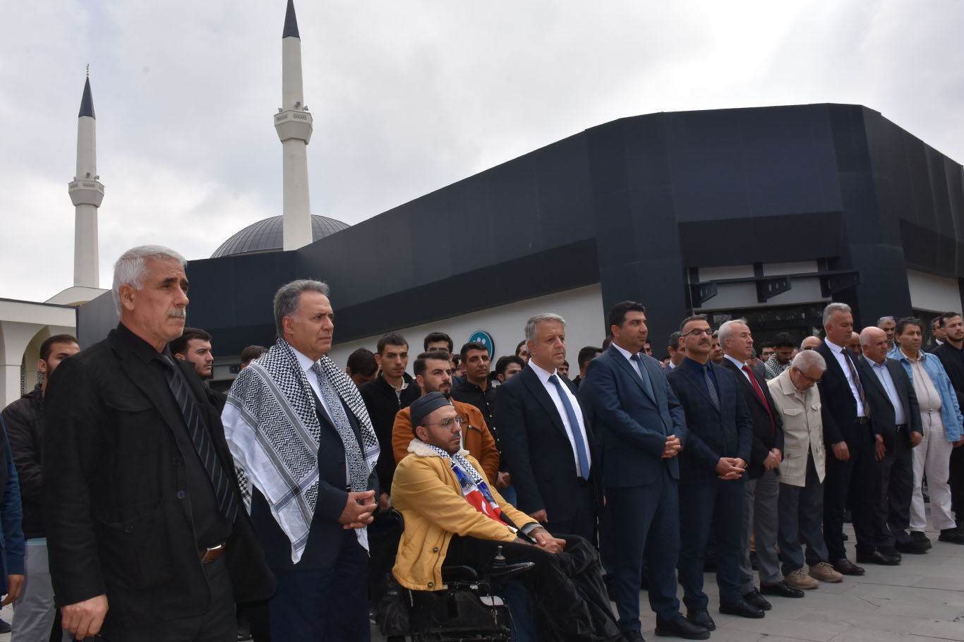 İnönü Üniversitesinde Gazze için dayanışma yürüyüşü
