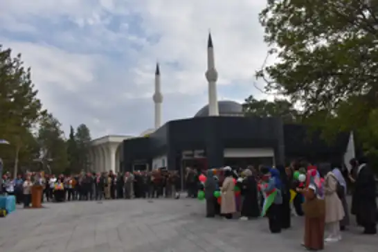 İnönü Üniversitesinde Gazze için dayanışma yürüyüşü