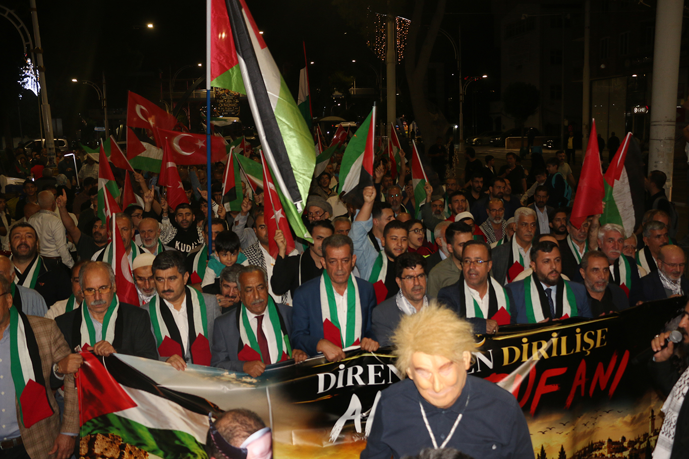 Şanlıurfa'da Gazze'ye destek yürüyüşü düzenlendi