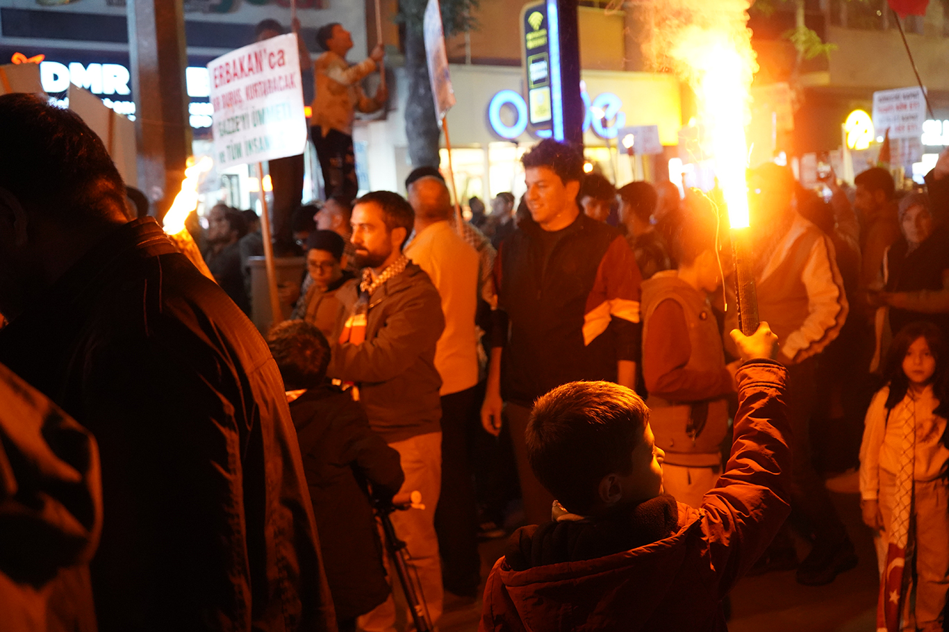 Konya'da Aksa Tufanı'nın yıl dönümünde Gazze'ye destek yürüyüşü