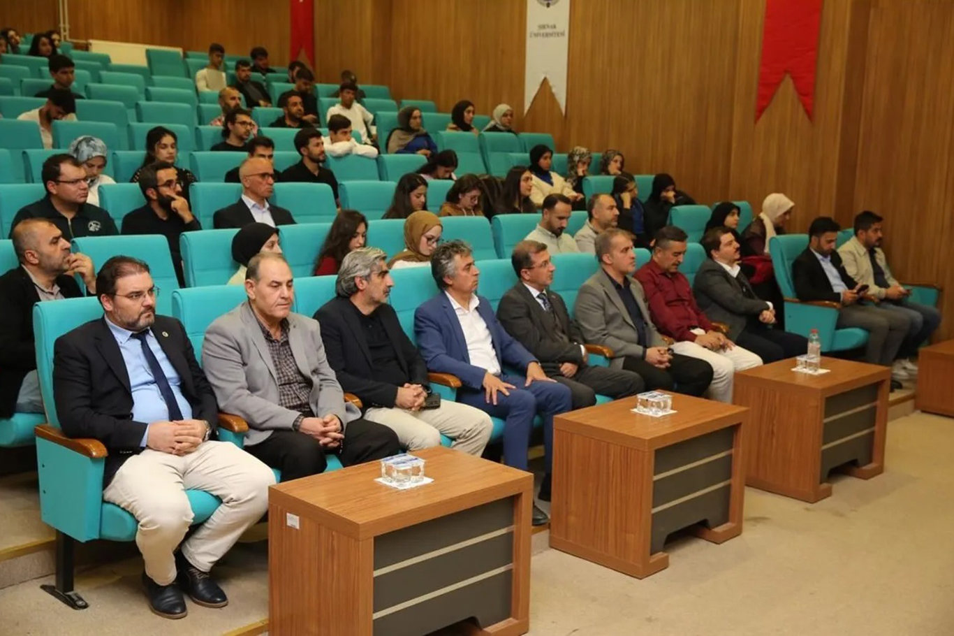 Şırnak Üniversitesinde "İnsanlık İmtihanımız Gazze" konulu konferans gerçekleştirildi