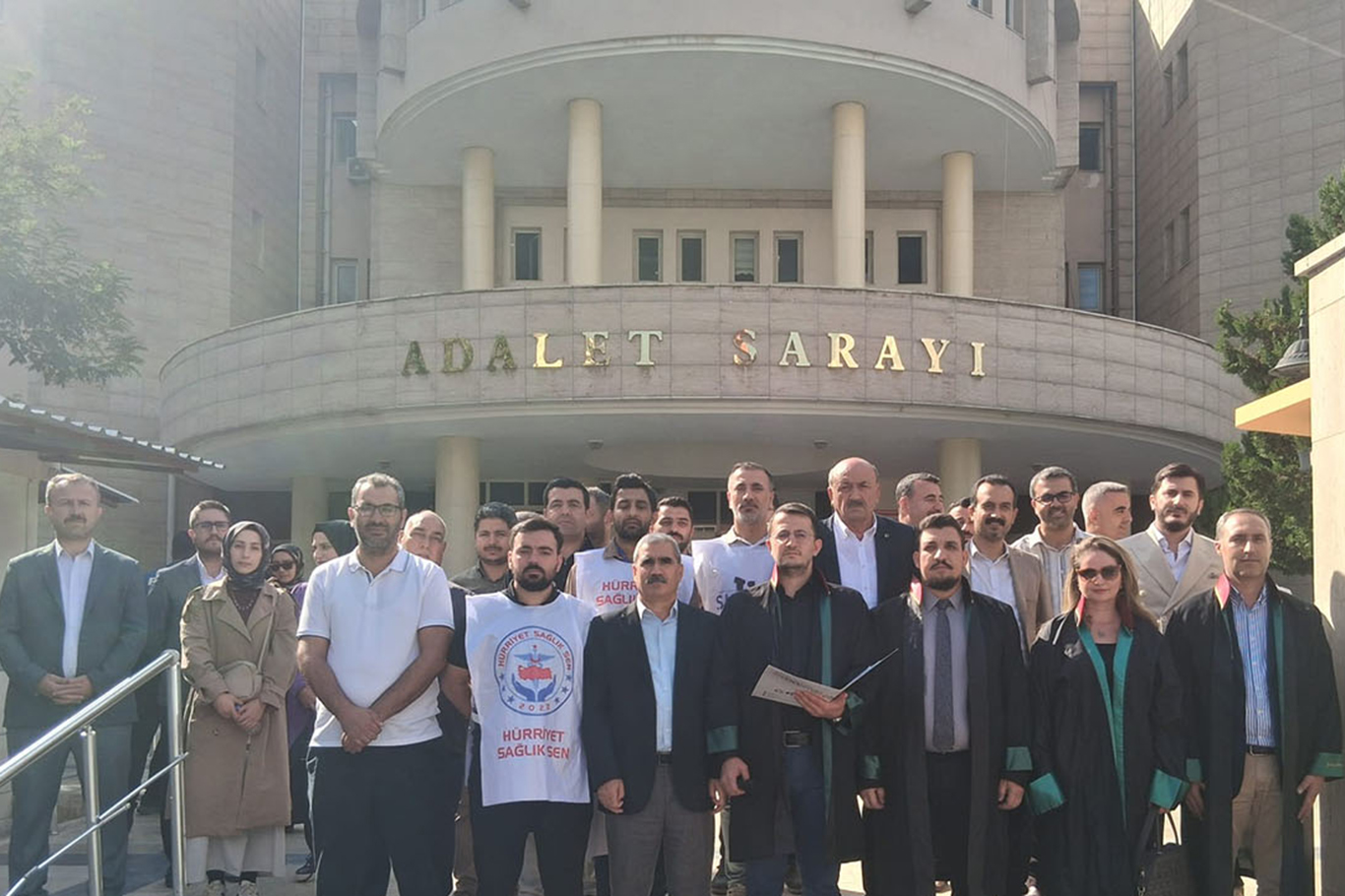 Şanlıurfa'da Gazze'deki sağlık sistemine yönelik saldırılara tepki