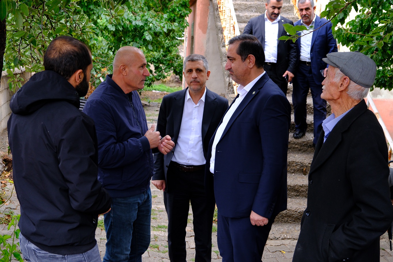HÜDA PAR Milletvekili Serkan Ramanlı köy ziyareti