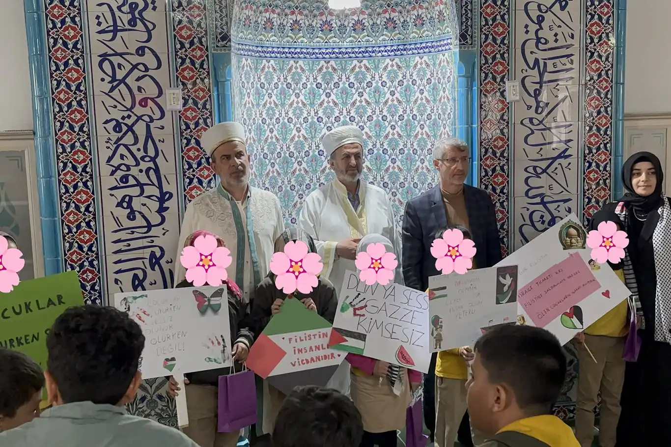  Konya’da ilkokul öğrencilerinden Gazze’ye destek 