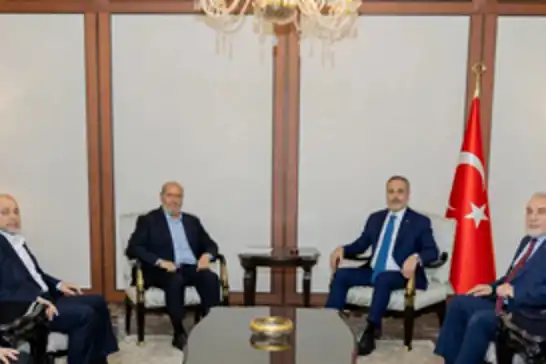 Türkiye’s Fidan meets Hamas delegation led by Khalil al-Hayya in Ankara