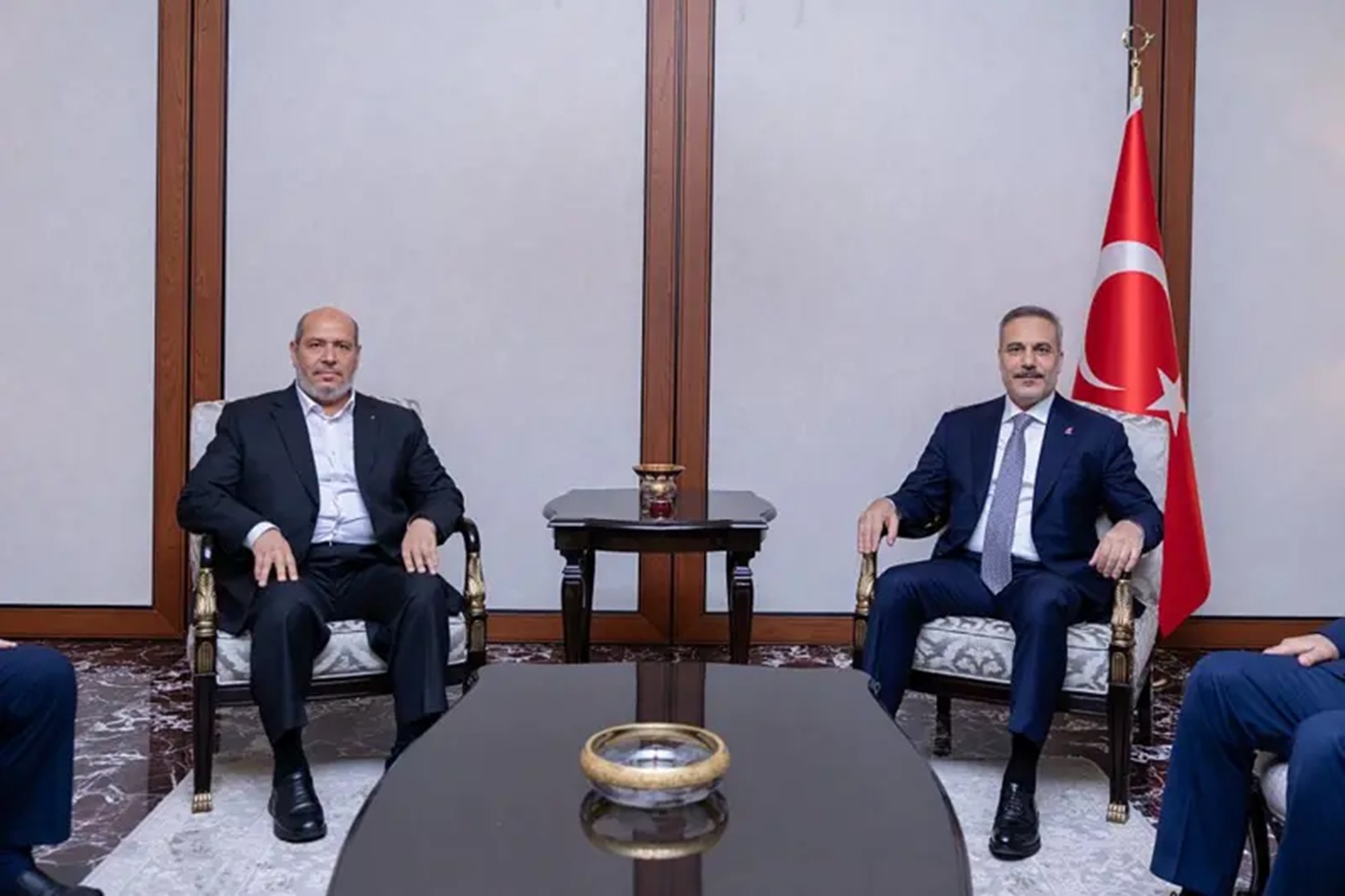 Fidan Hamas heyetini kabul etti