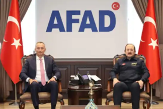 AFAD Head Pehlivan meets UN Gaza Senior Representative Mladenov in Ankara