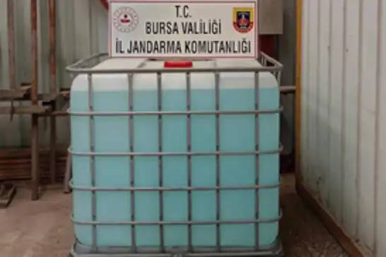 Bursa’da yer altına gizlenmiş içki tesisine operasyon