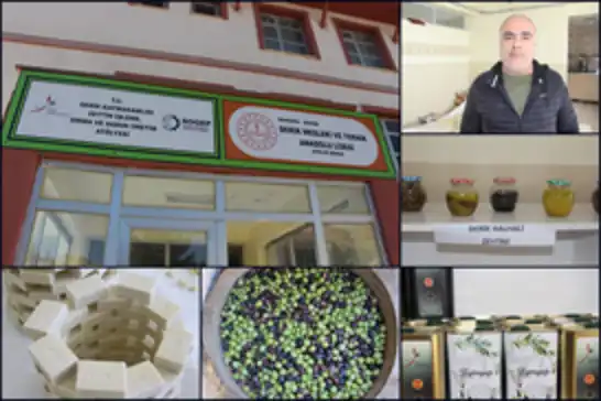 Okuldaki öğrenciler tarafından Derik zeytinyağından üç çeşit sabun üretimi yapılıyor