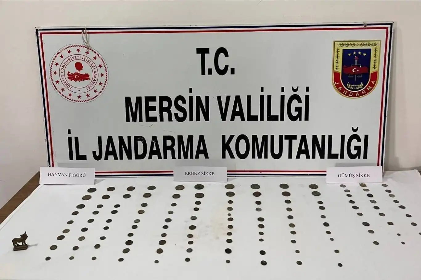 Mersin’de tarihi eser kaçakçılığı operasyonu: 1 şüpheli yakalandı