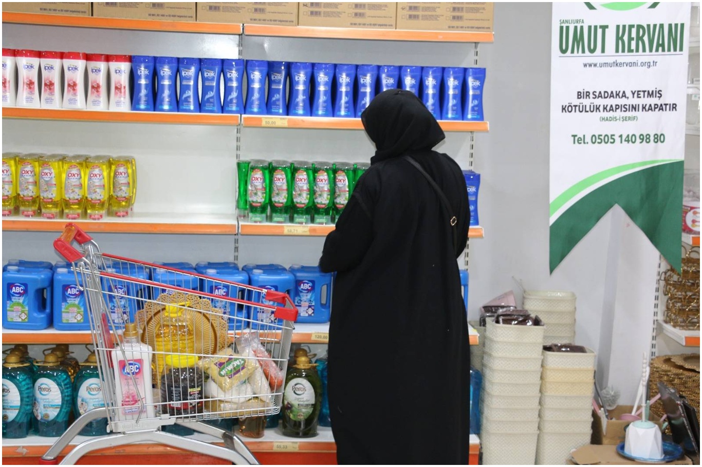 Şanlıurfa’da Umut Kervan’ından Ramazan öncesi yardım