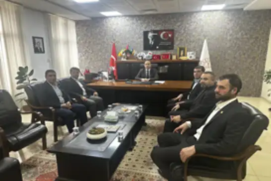 HÜDA PAR’dan Yüreğir İlçe Milli Eğitim Müdürlüğü’ne ziyaret