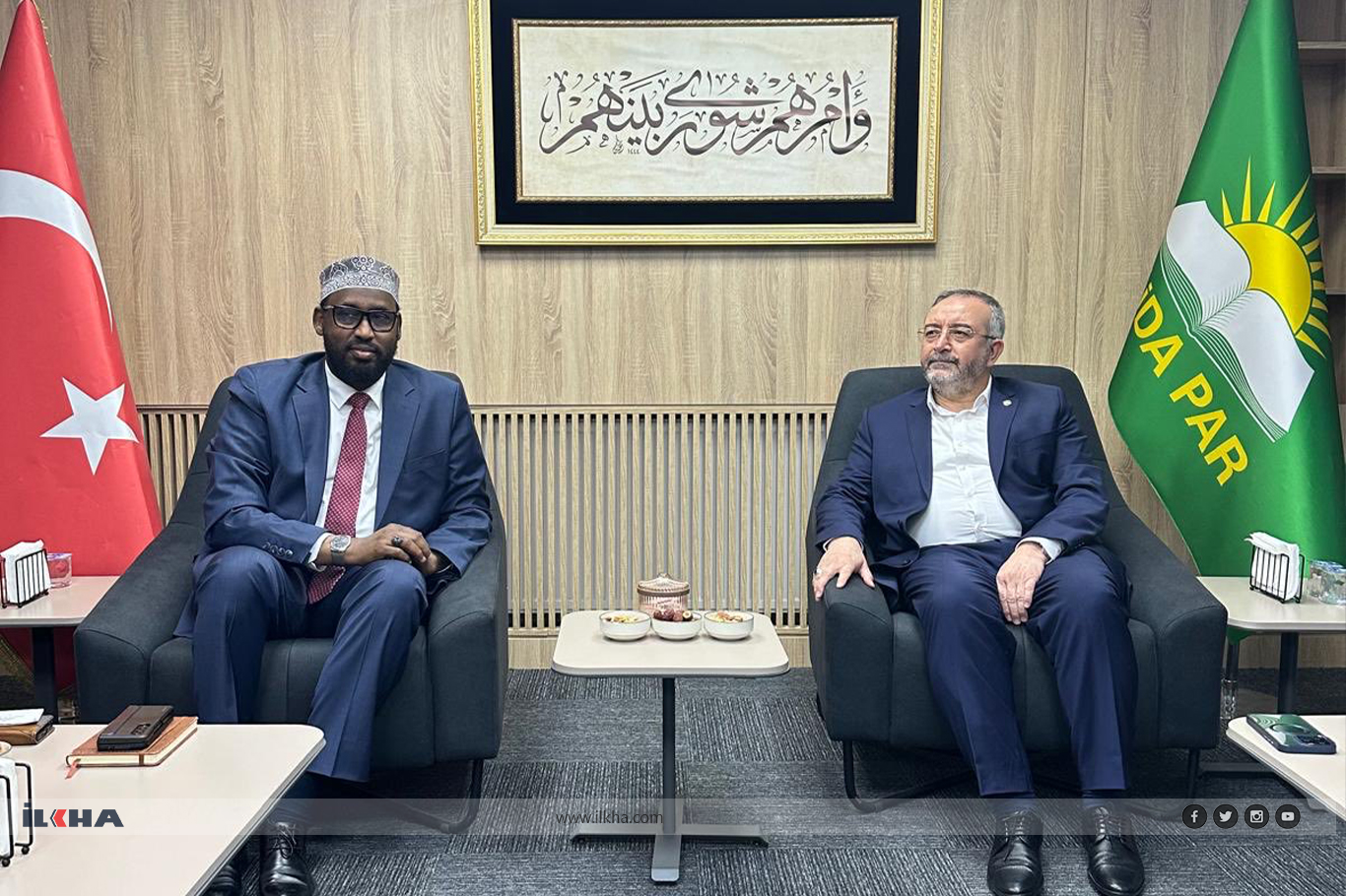 Lijneya Somalî serdana HUDA PARê kir